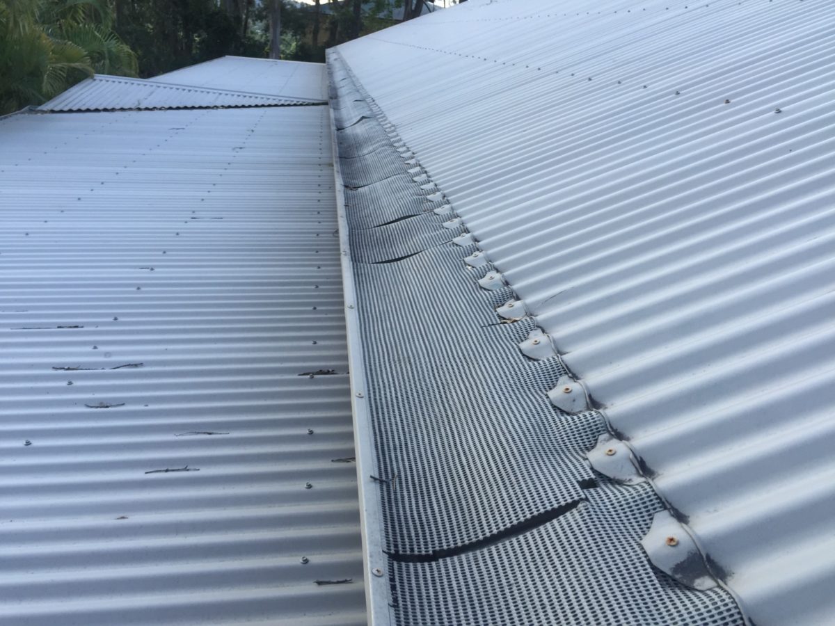 Replaced Gutter Guard Gold Coast Gutter Guard