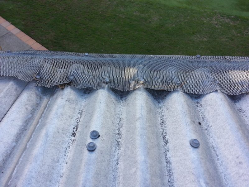 Replaced Gutter Guard Gold Coast Gutter Guard