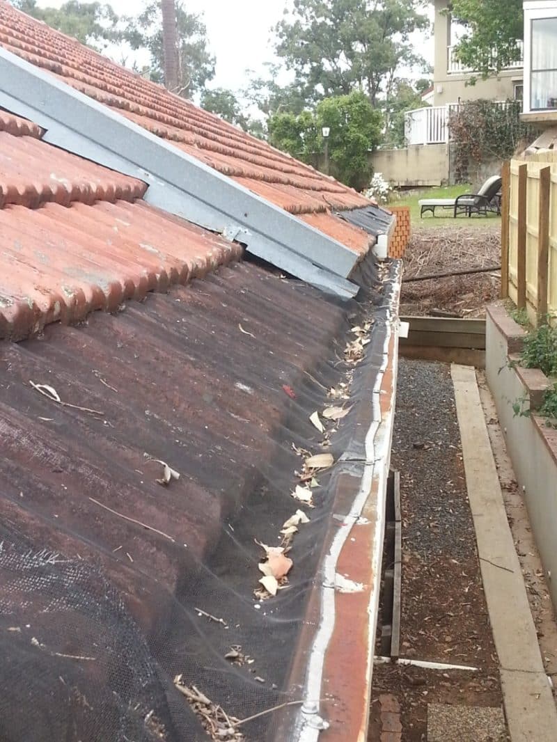 Replaced Gutter Guard Gold Coast Gutter Guard