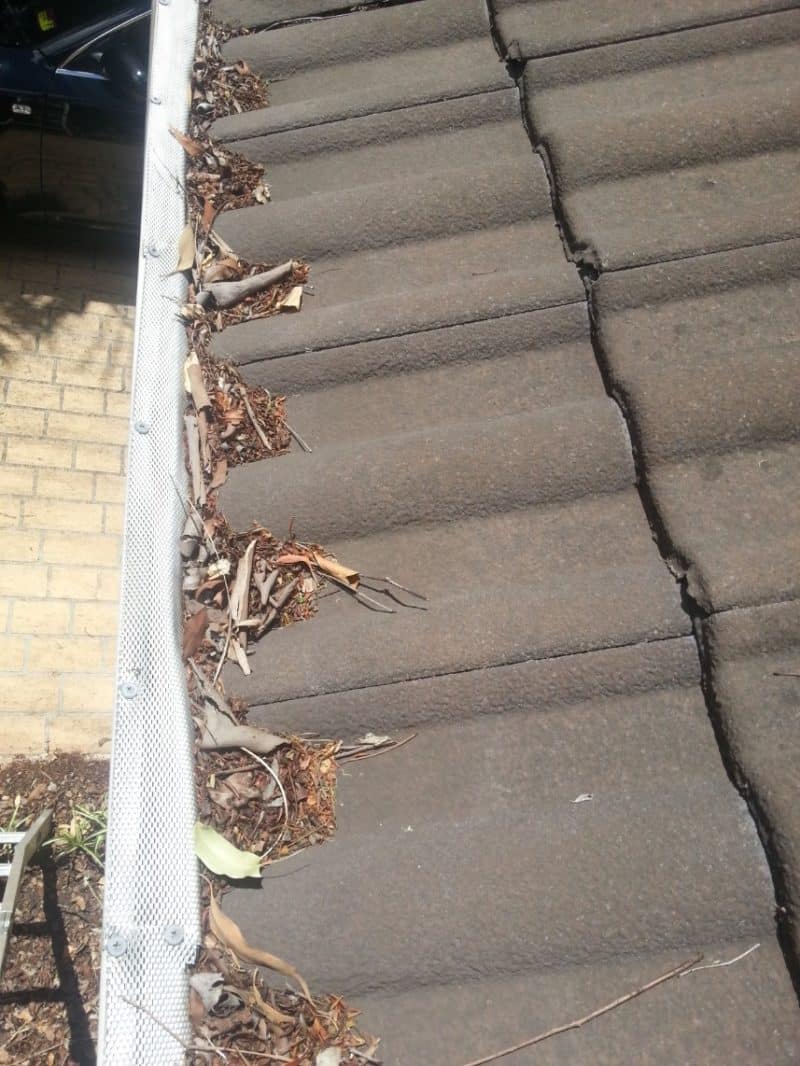 Replaced Gutter Guard Gold Coast Gutter Guard