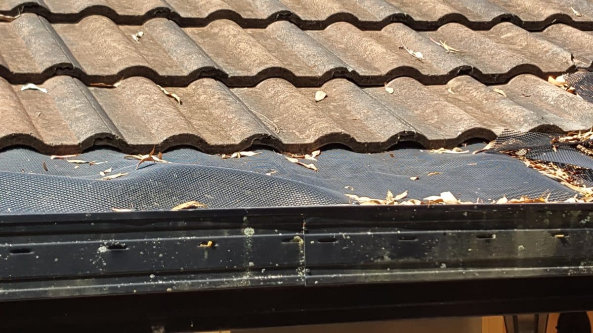 Replaced Gutter Guard Gold Coast Gutter Guard